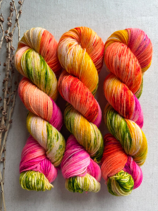 Neon Taffy - SW Wool Recycled Nylon 100g