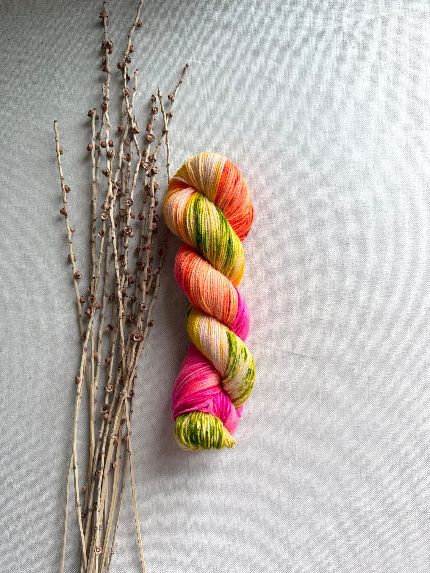 Neon Taffy - SW Wool Recycled Nylon 100g