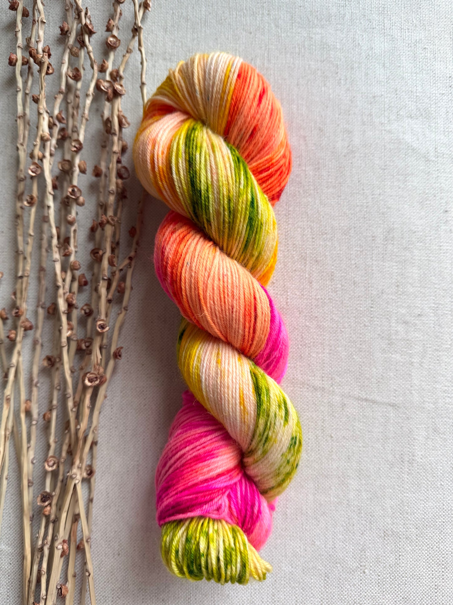 Neon Taffy - SW Wool Recycled Nylon 100g