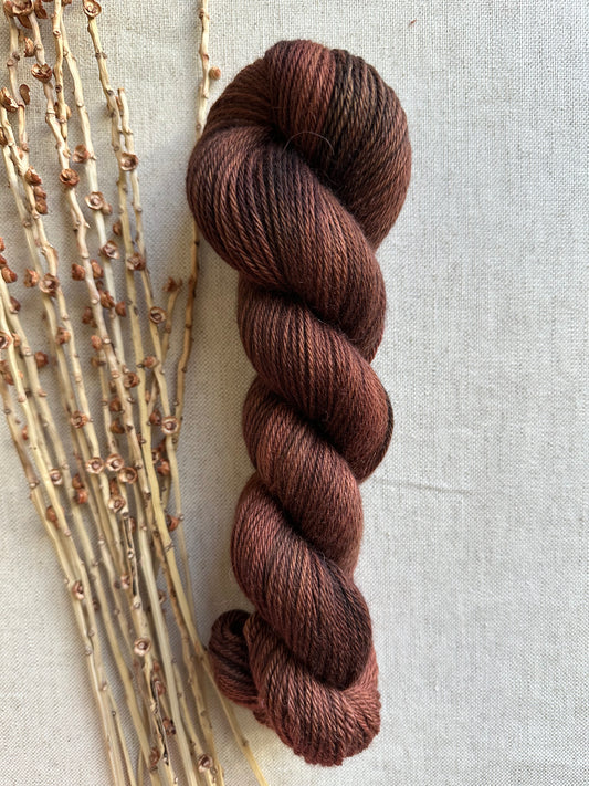 Maron Merino Baby Alpaca