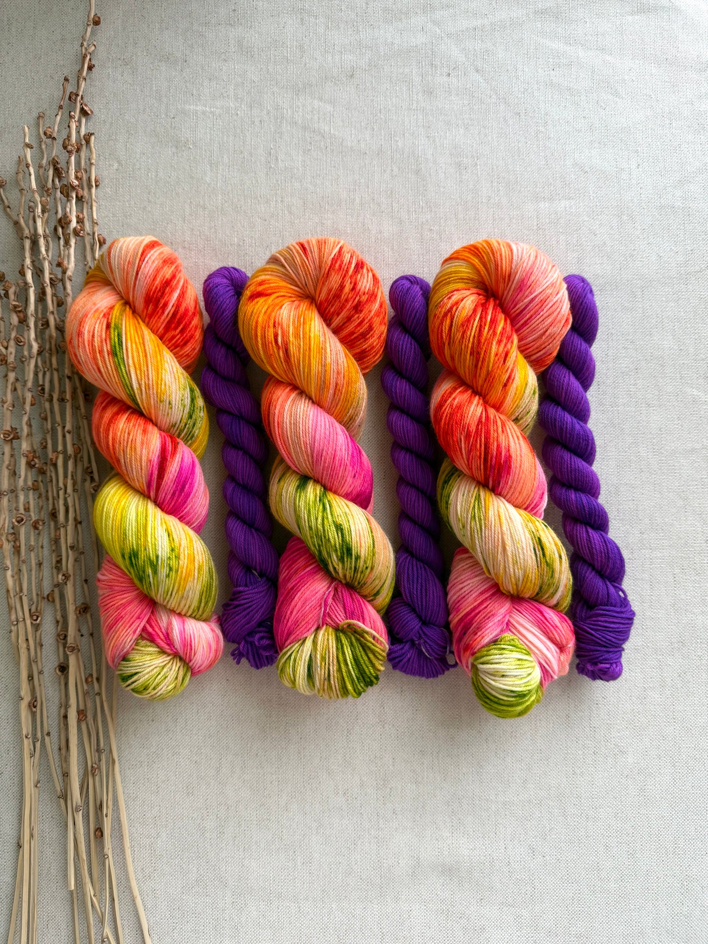Neon Taffy Sock Set
