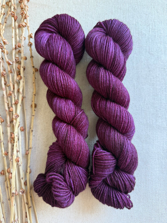 Boysenberry SW Merino Nylon 50g Skein