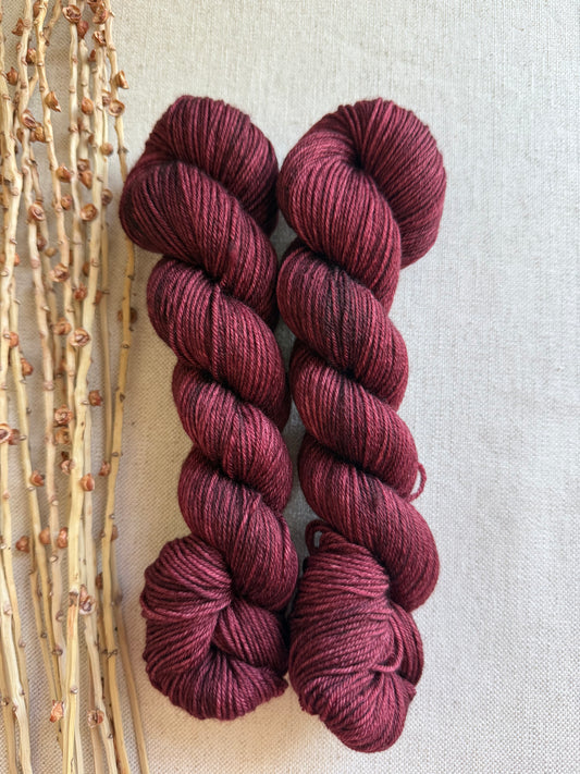 Mahogany SW Merino Nylon 50g Skein