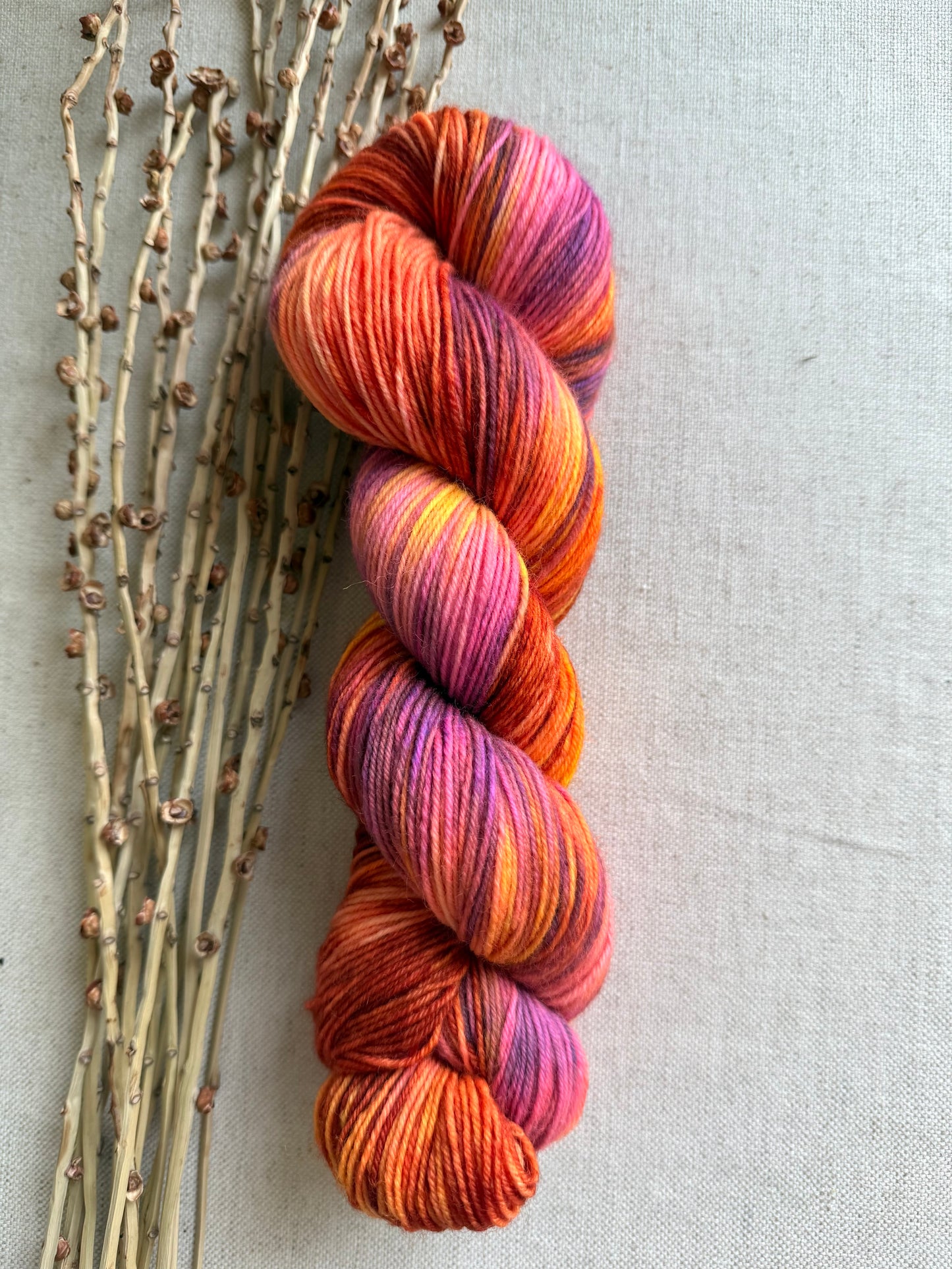Sunflower Tea - SW Wool Recycled Nylon 100g