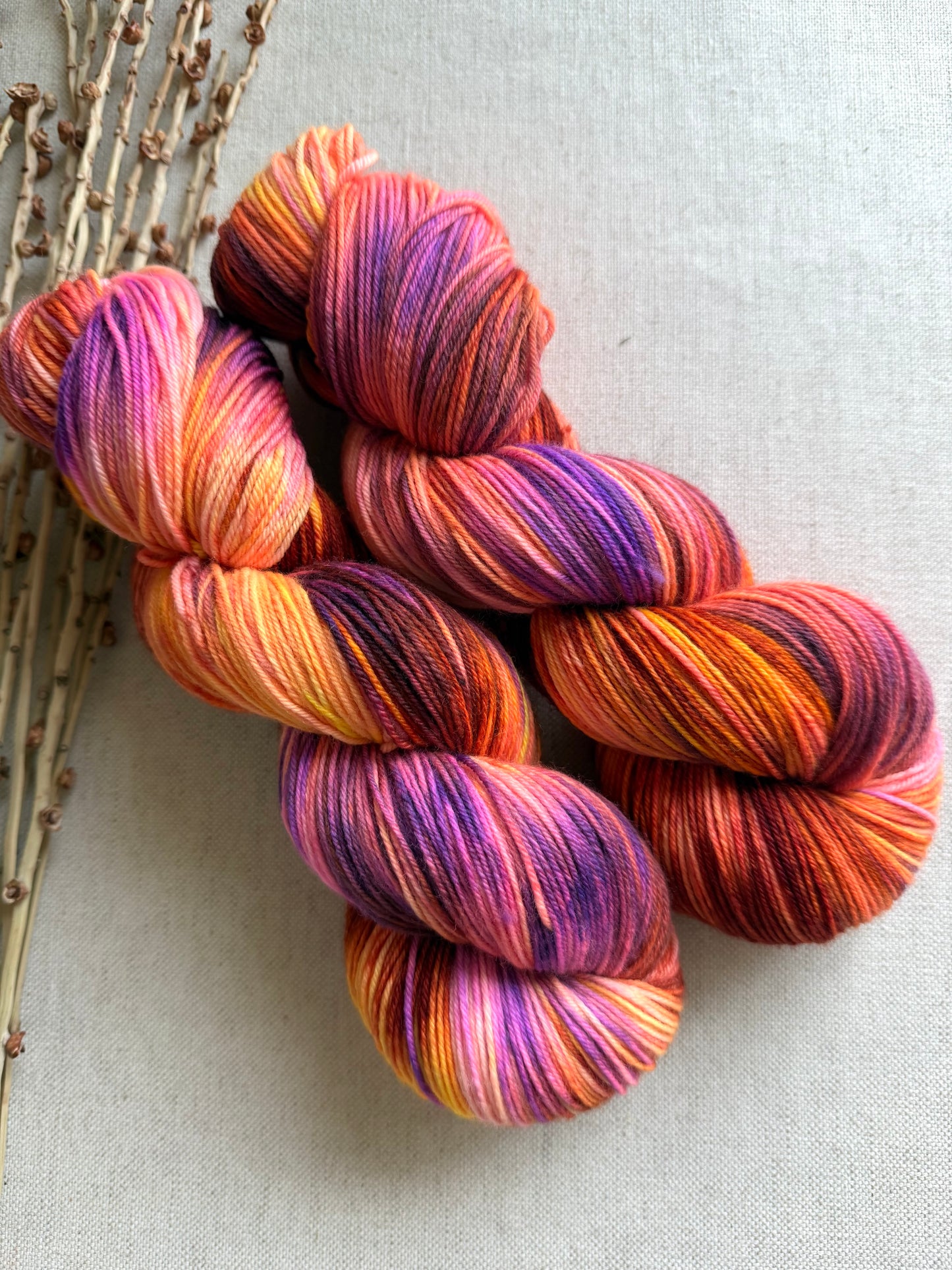 Sunflower Tea 100g SW Merino Nylon