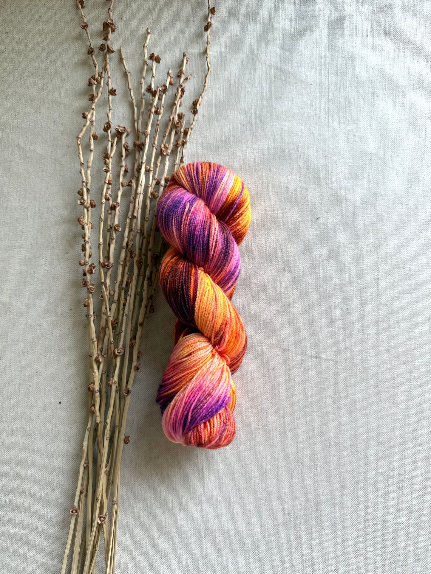 Sunflower Tea 100g SW Merino Nylon