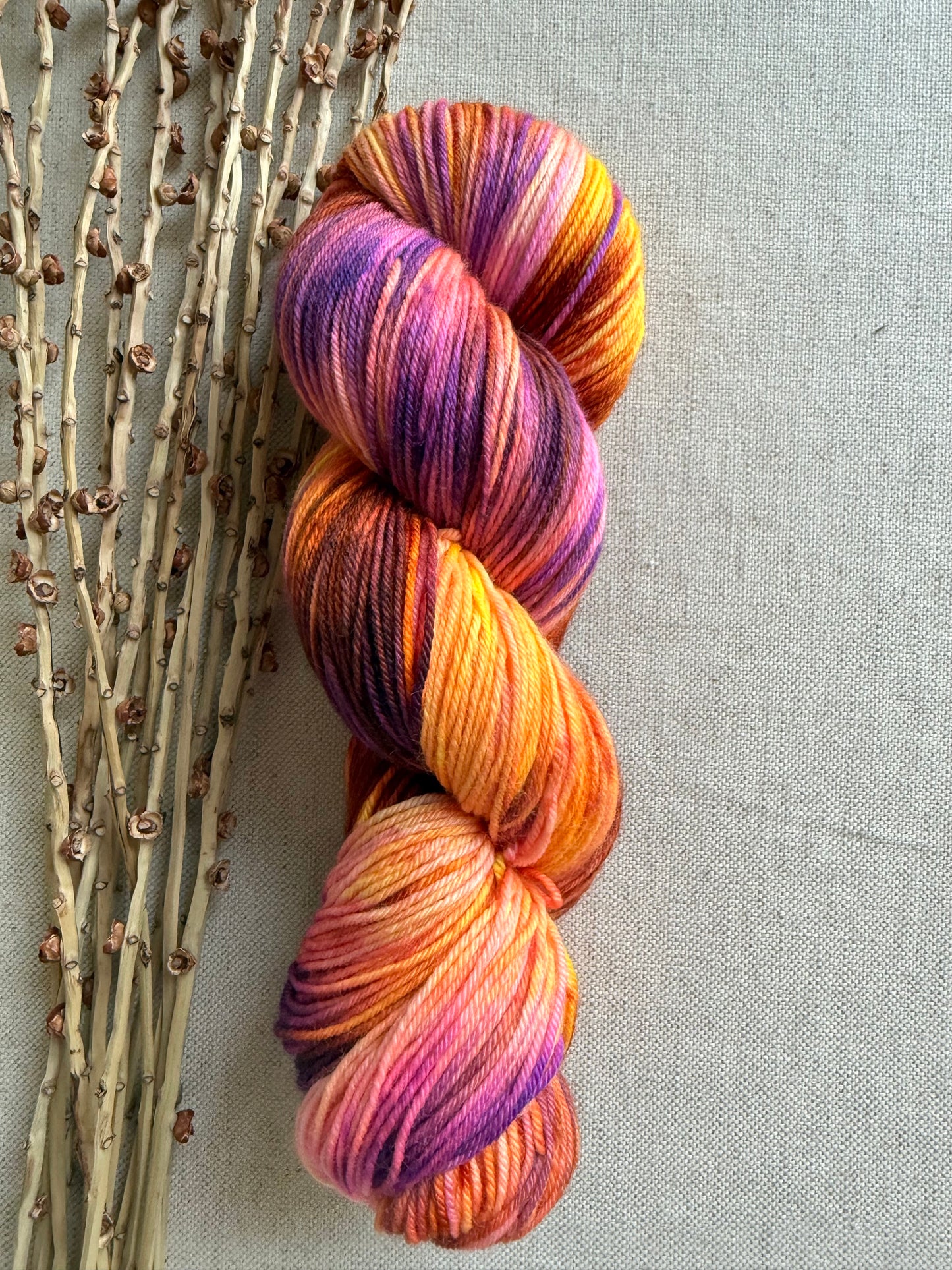Sunflower Tea 100g SW Merino Nylon