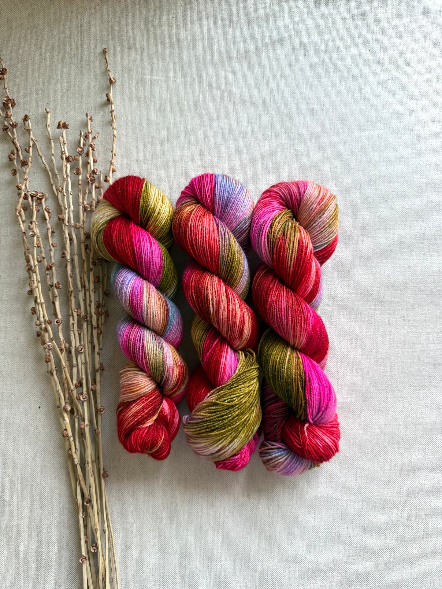 Olympic Sunrise - A Washington State Colorway - SW Wool Recycled Nylon 100g