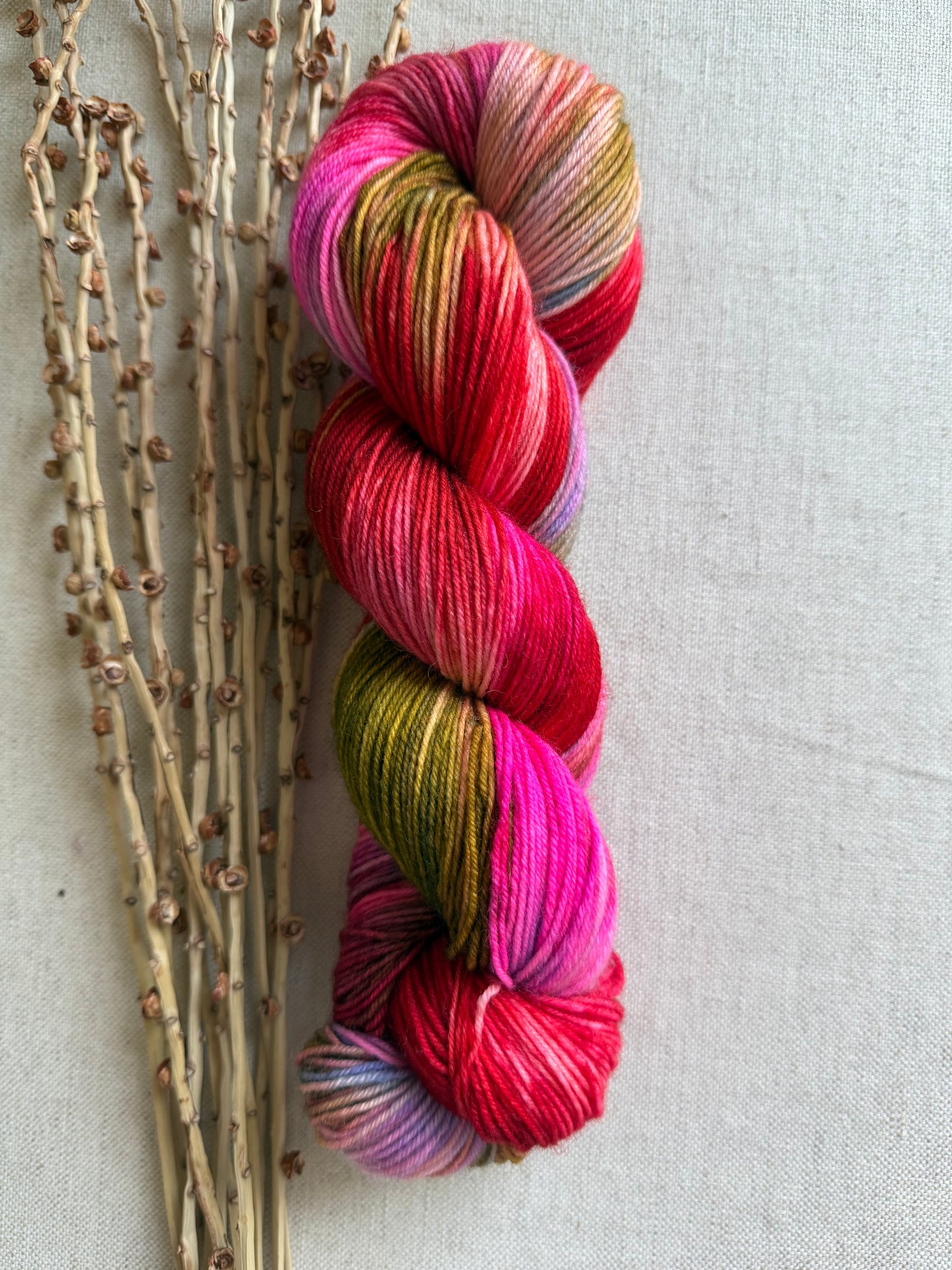 Olympic Sunrise - A Washington State Colorway - SW Wool Recycled Nylon 100g
