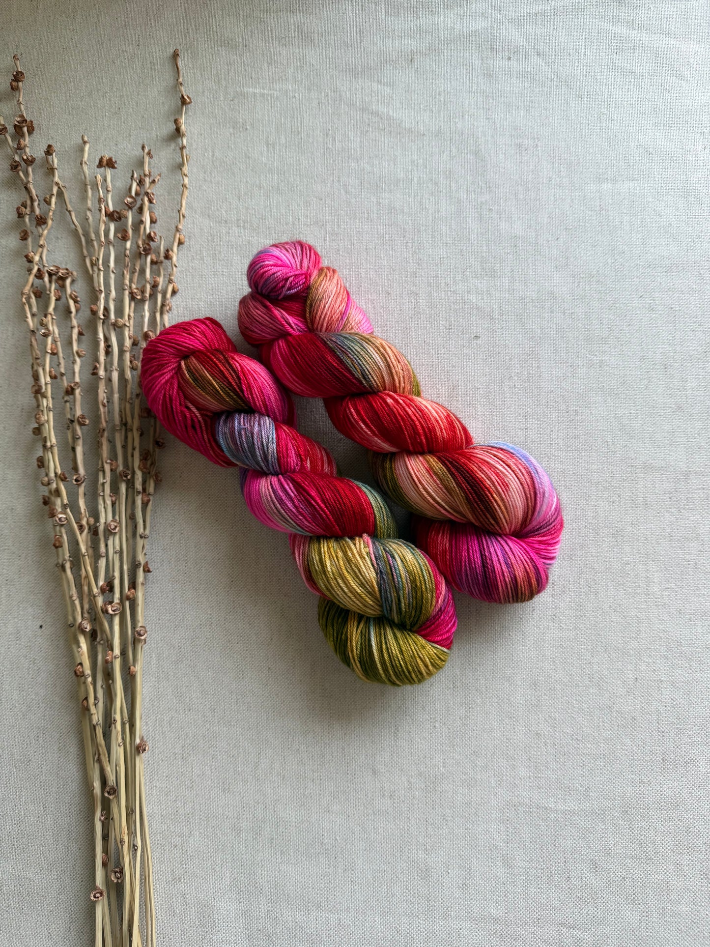 Olympic Sunrise - A Washington State Colorway 100g SW Merino Nylon