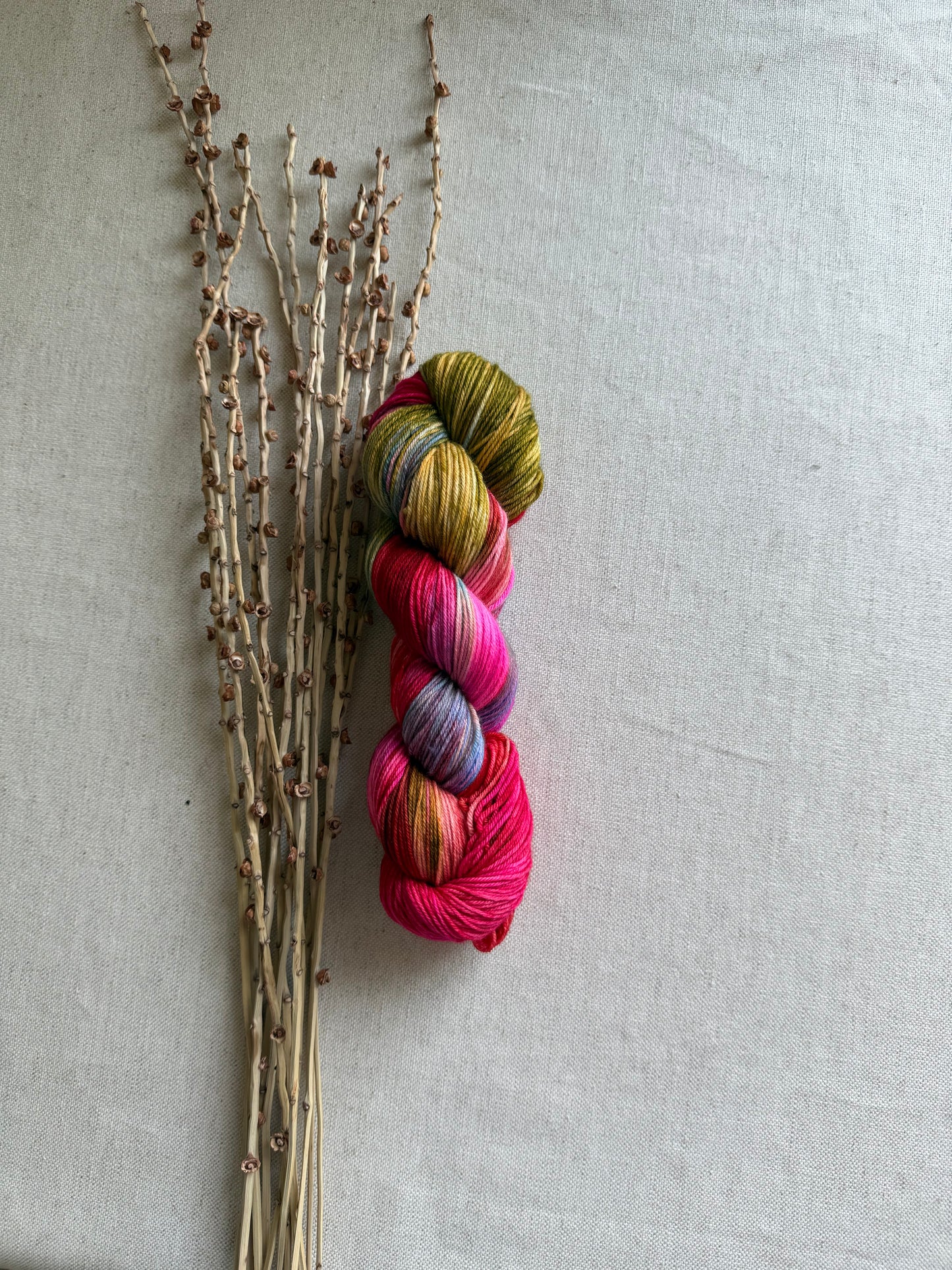 Olympic Sunrise - A Washington State Colorway 100g SW Merino Nylon