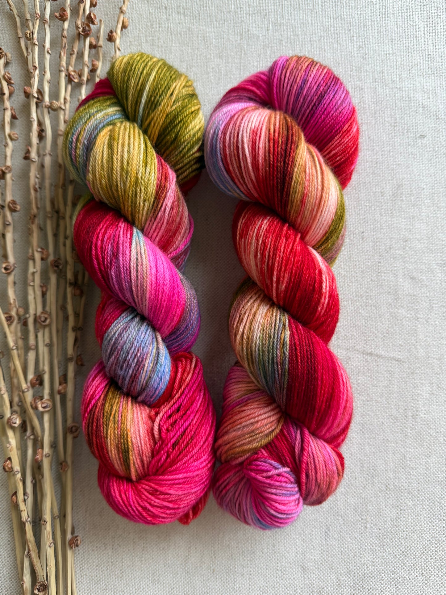 Olympic Sunrise - A Washington State Colorway 100g SW Merino Nylon