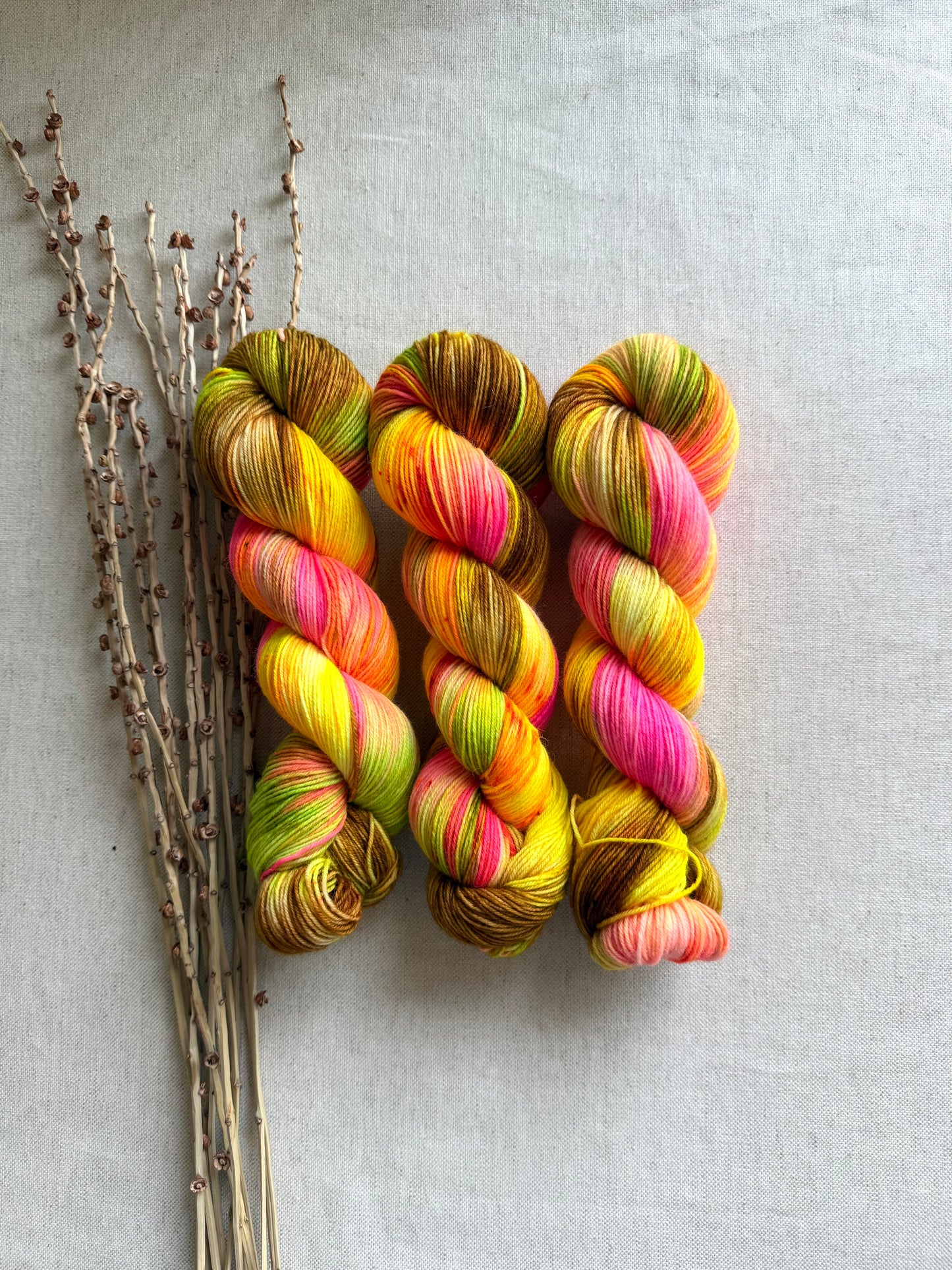 Buttery Popcorn - SW Wool Recycled Nylon 100g