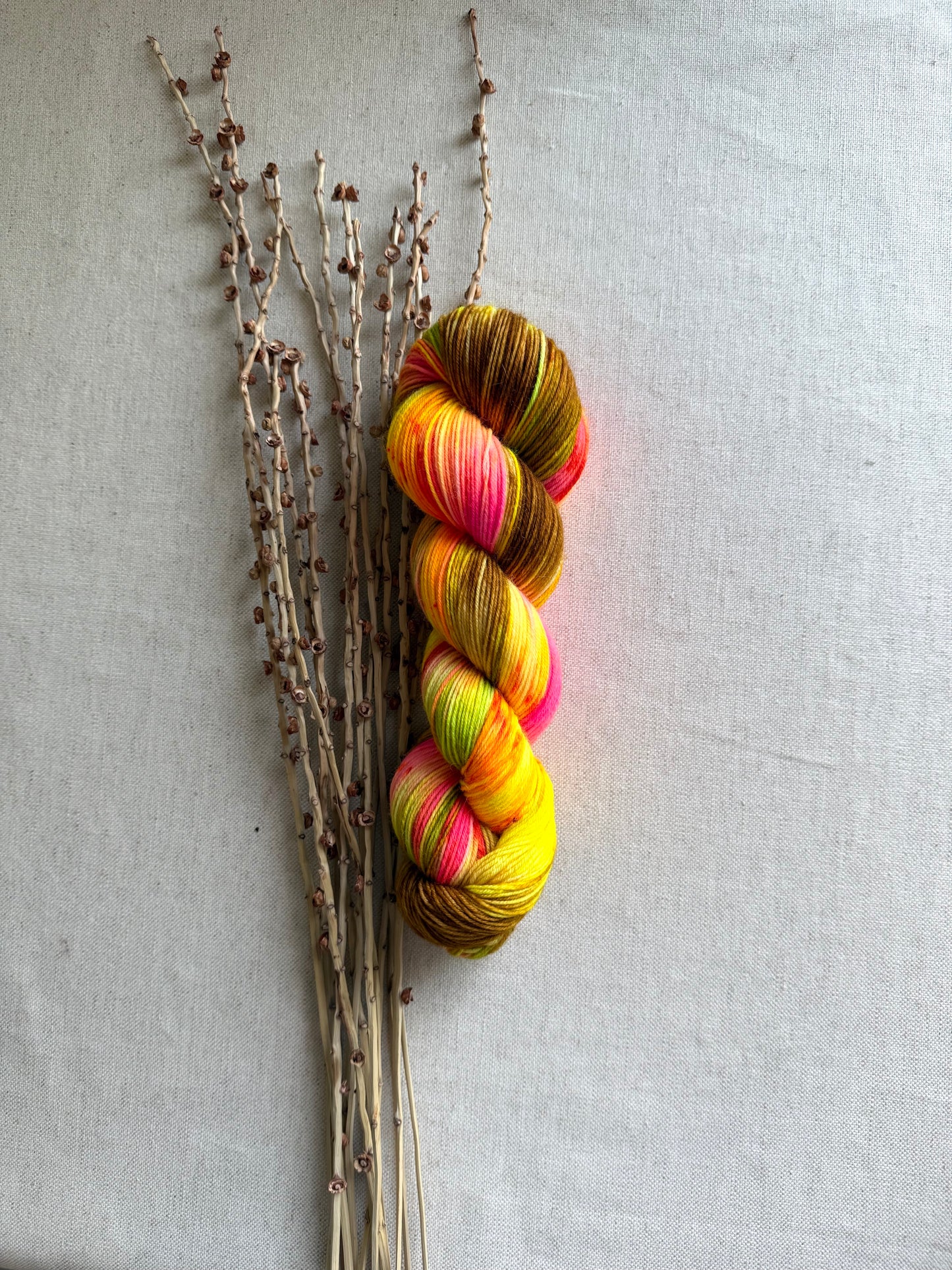 Buttery Popcorn - SW Wool Recycled Nylon 100g
