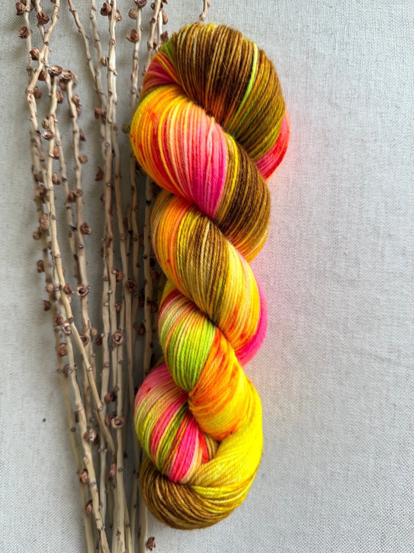 Buttery Popcorn - SW Wool Recycled Nylon 100g