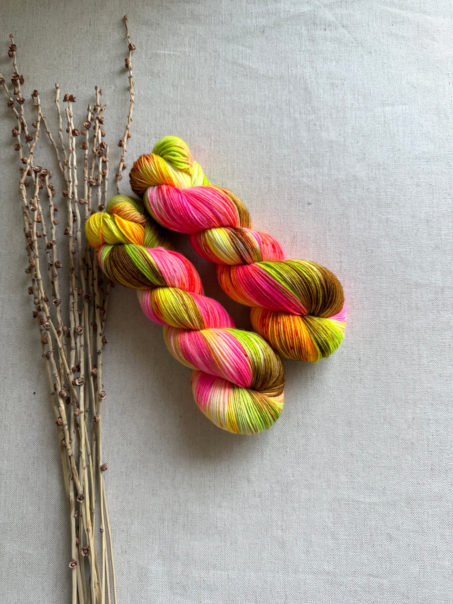Buttery Popcorn 100g SW Merino Nylon