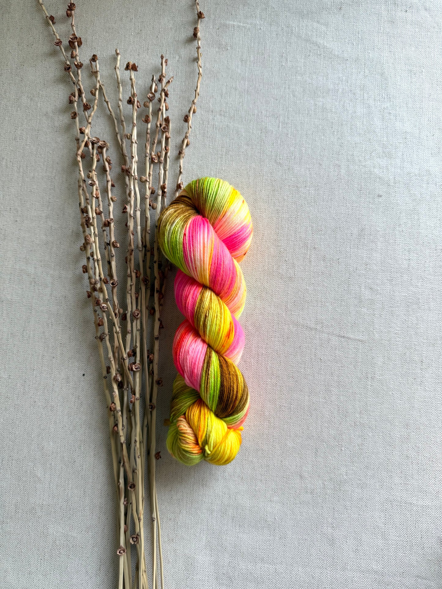 Buttery Popcorn 100g SW Merino Nylon