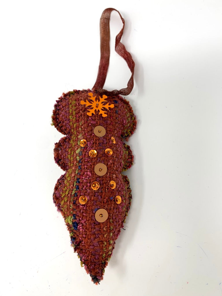 Rust Christmas Ornament