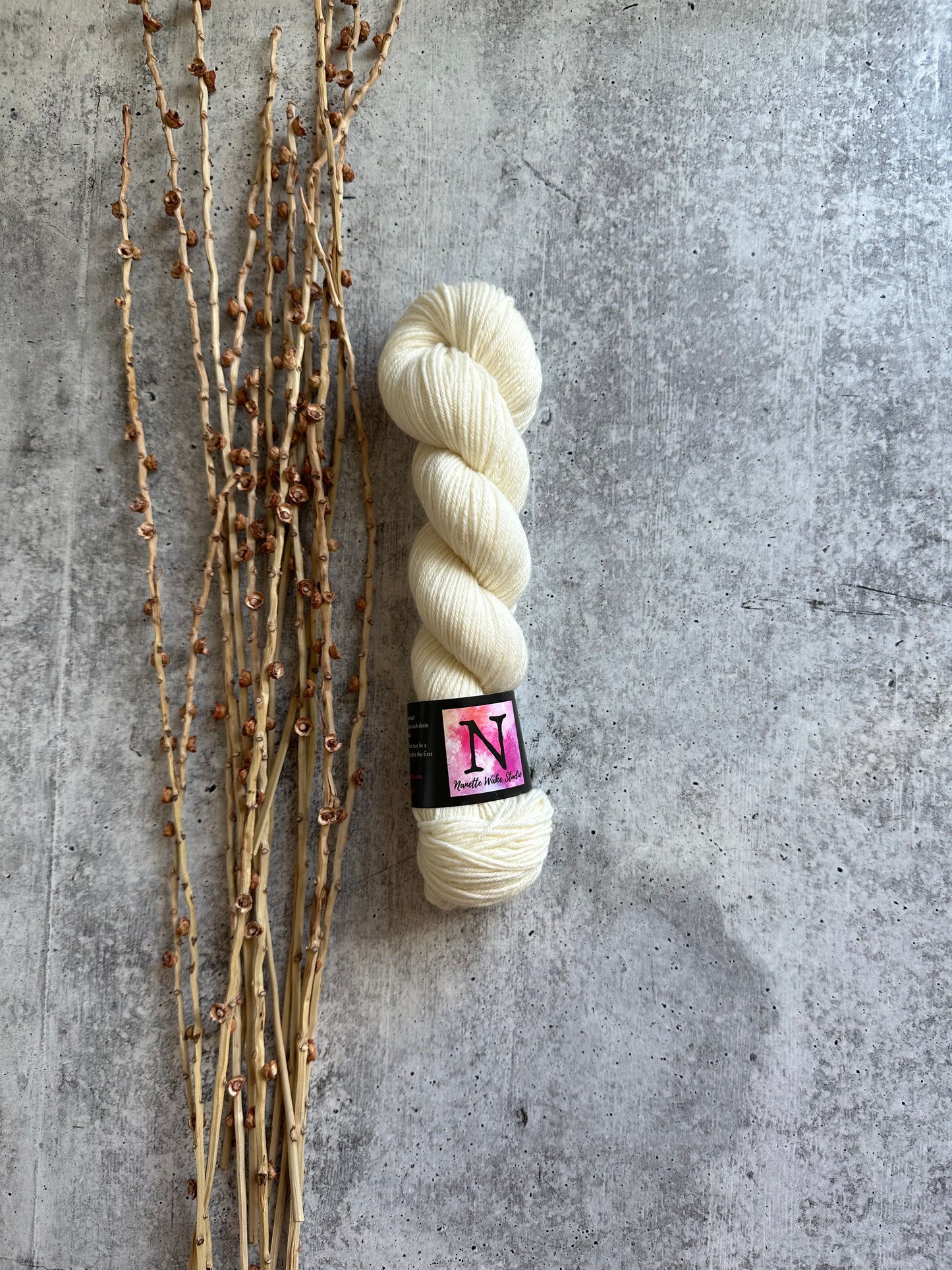 Vanilla SW Merino Nylon 50g Skein