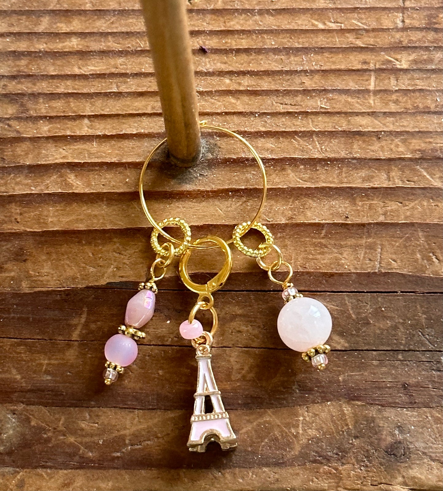 Eiffel Tower Theme Stitch Markers
