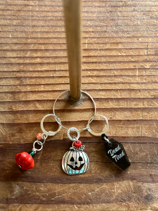 Halloween Theme Stitch Markers