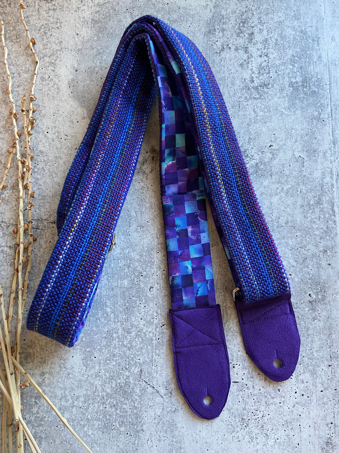 Blue Guitar Strap