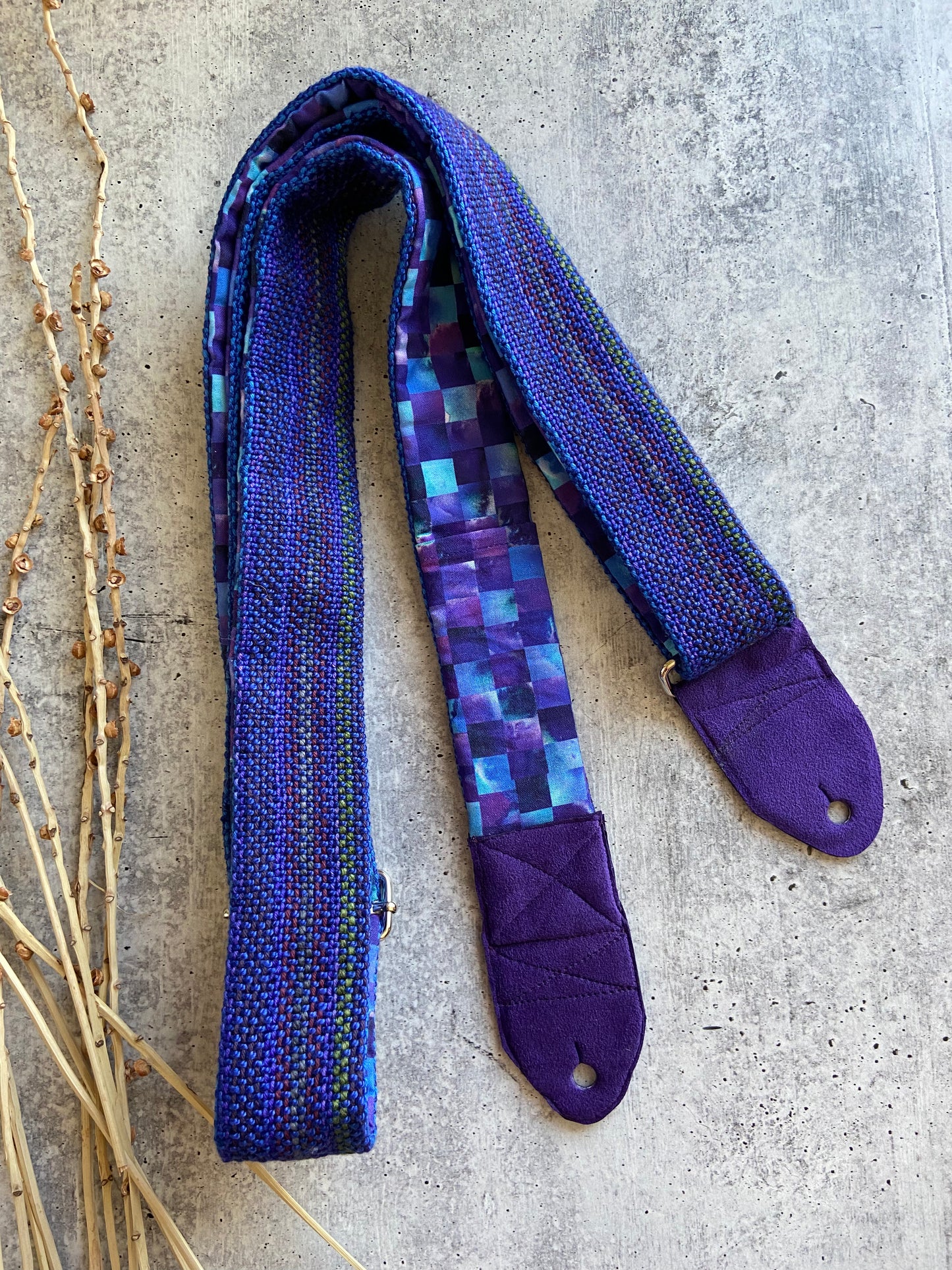 Blue Guitar Strap