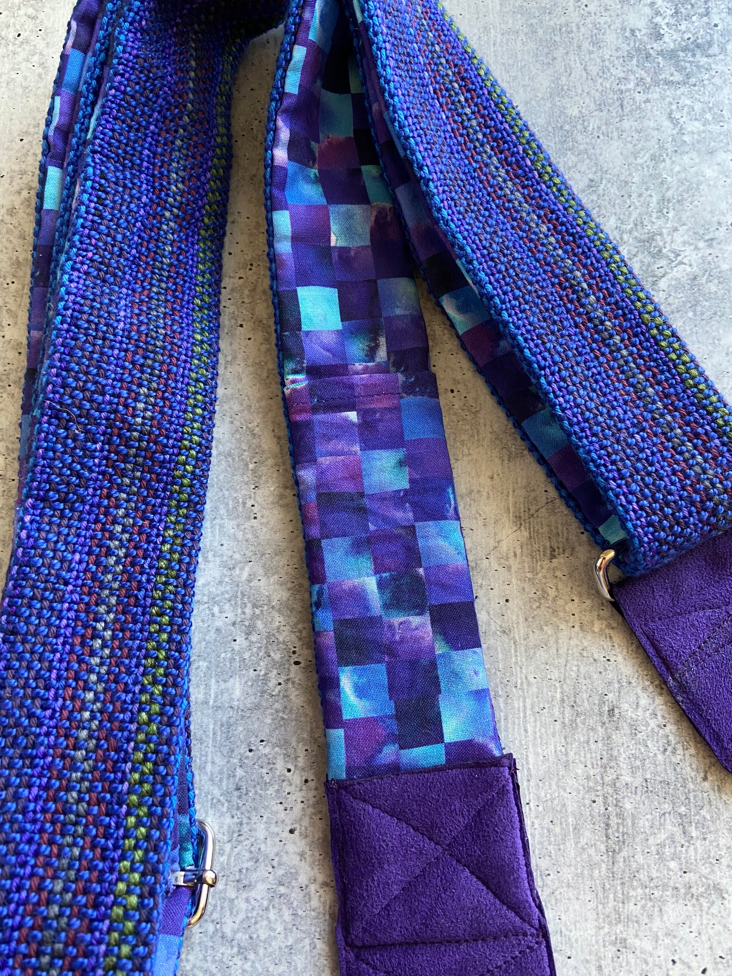 Blue Guitar Strap