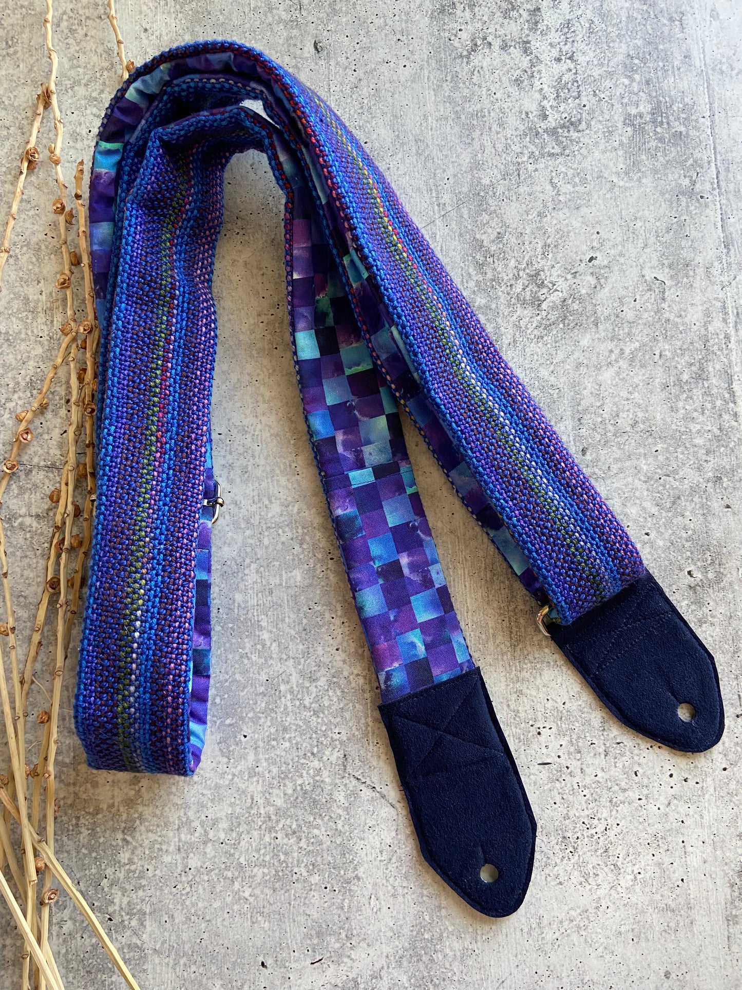 Blue Guitar Strap