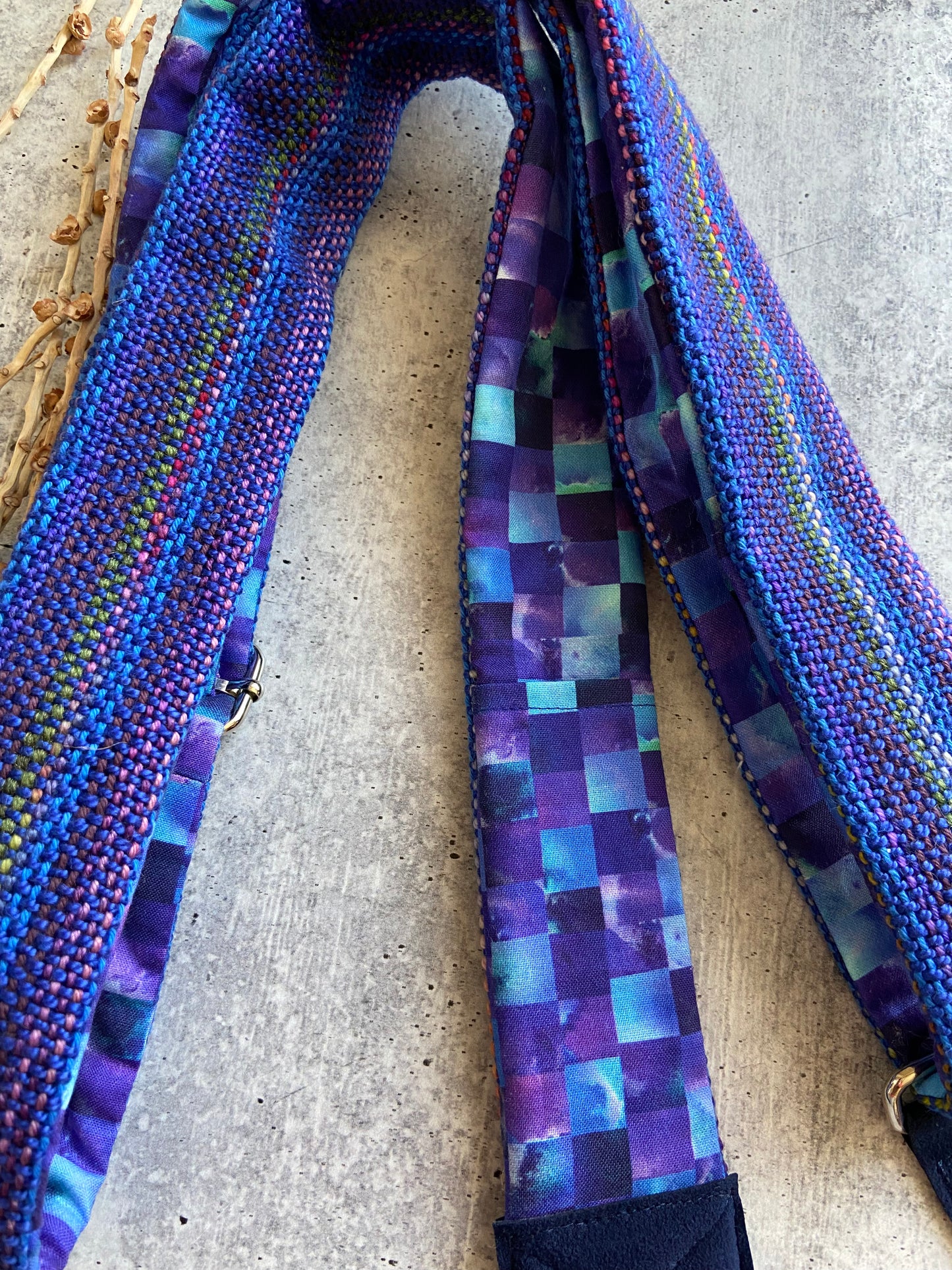 Blue Guitar Strap