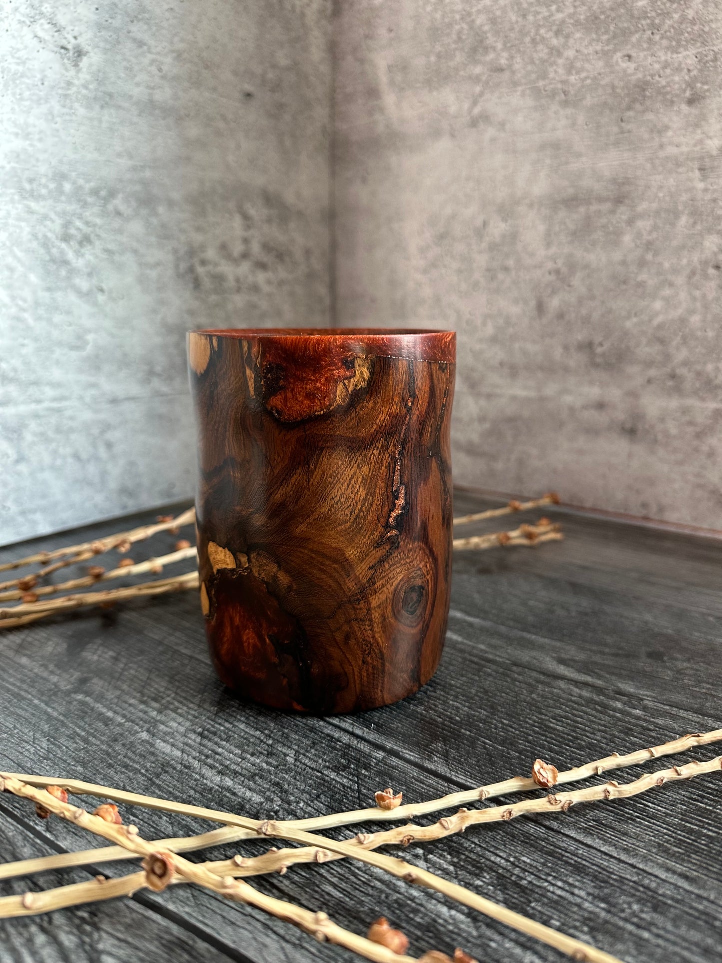 Kingswood With Copper Resin Hand Turned Bowl