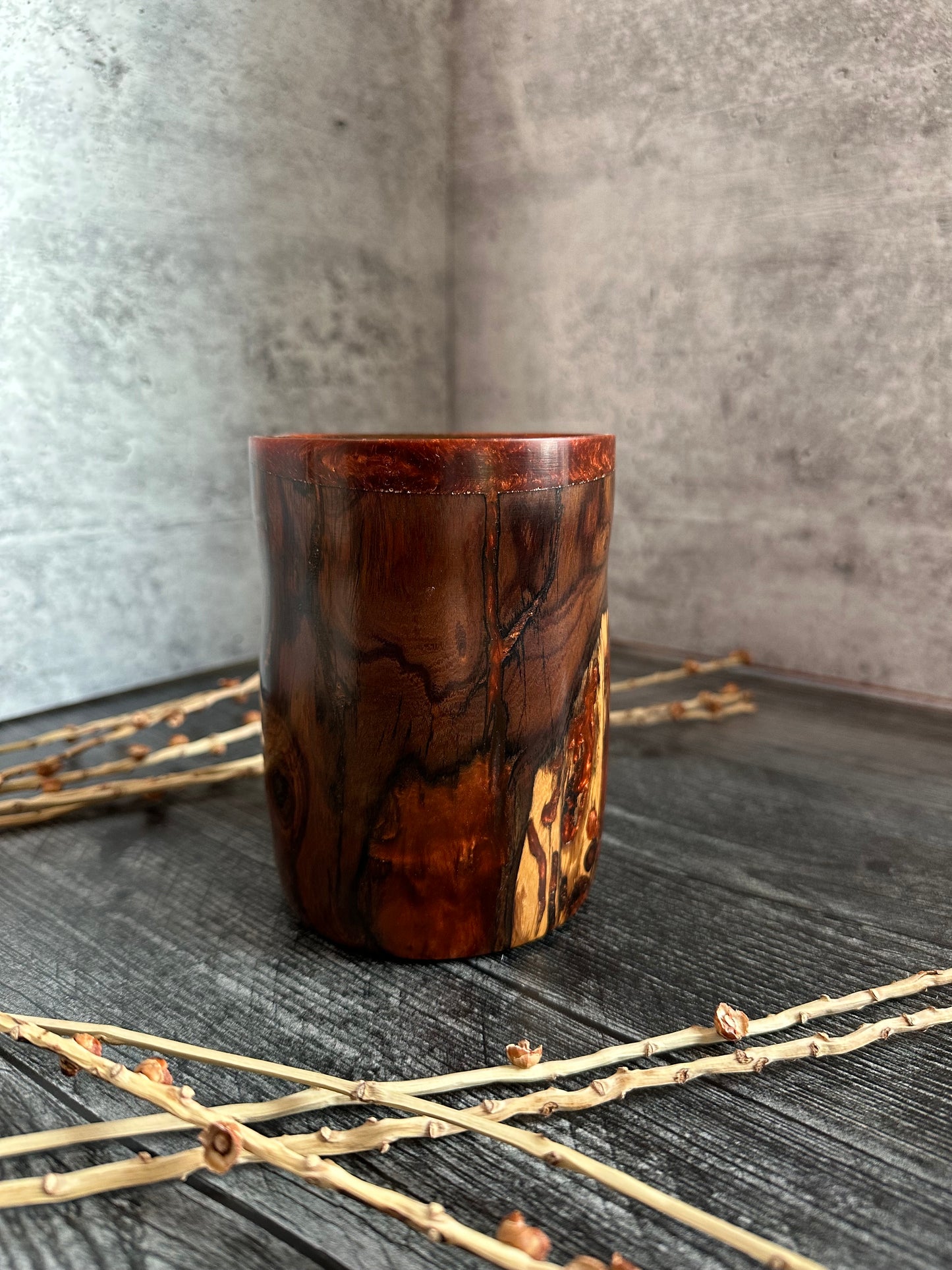 Kingswood With Copper Resin Hand Turned Bowl